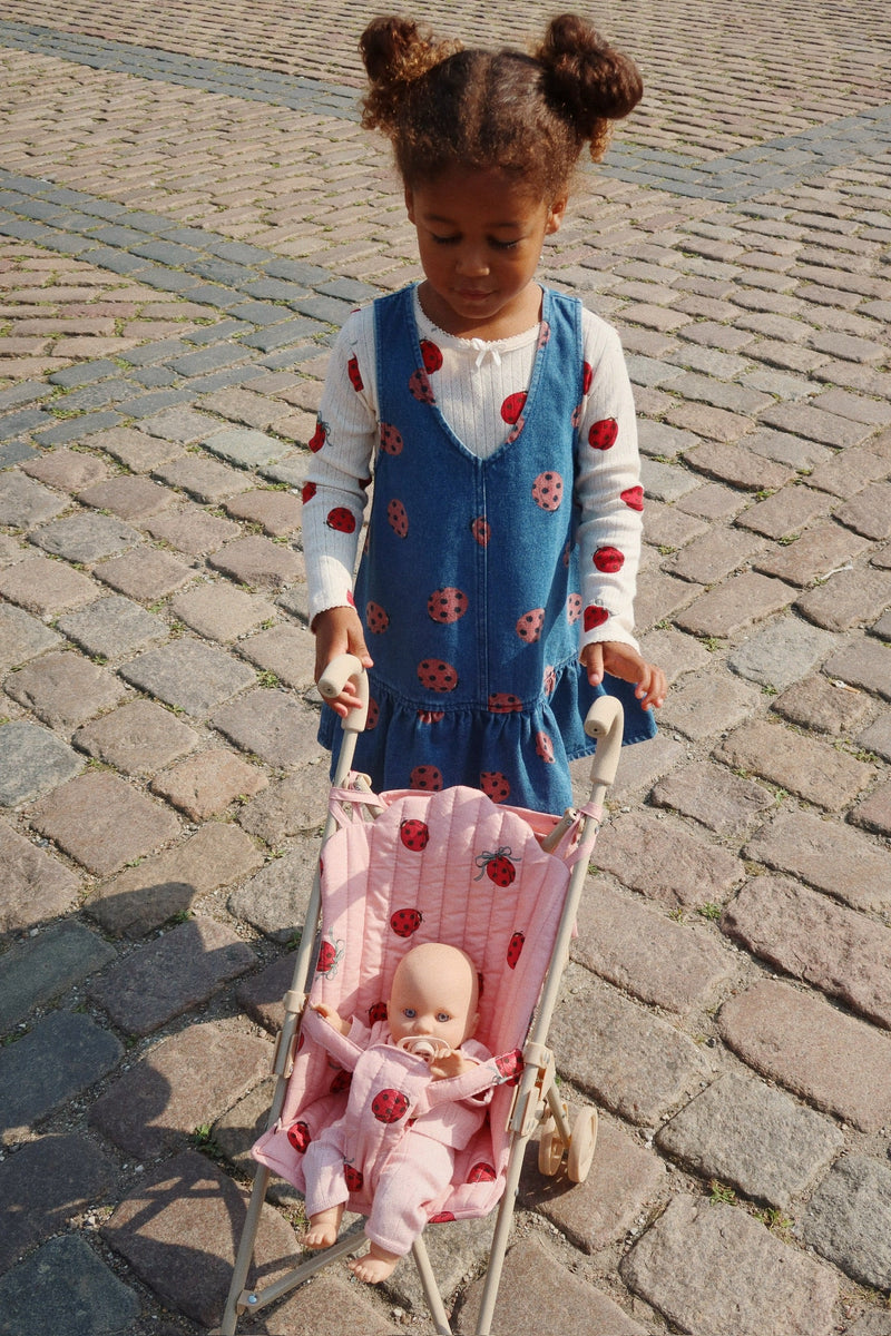 Konges Sloejd Doll Stroller Ladybug Glitter - Swanky Boutique
