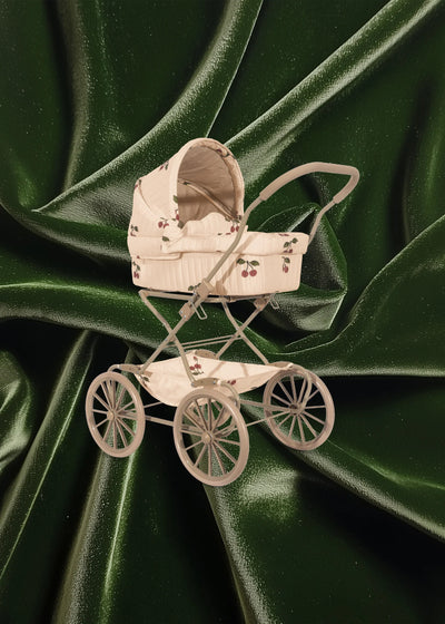 Doll Pram - Ma Grande Cerise Pink Glitter