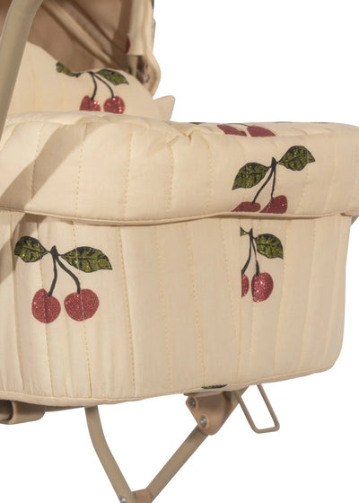 Konges Sloejd Dolls Pram Ma Grande Cerise Pink Glitter - Swanky Boutique