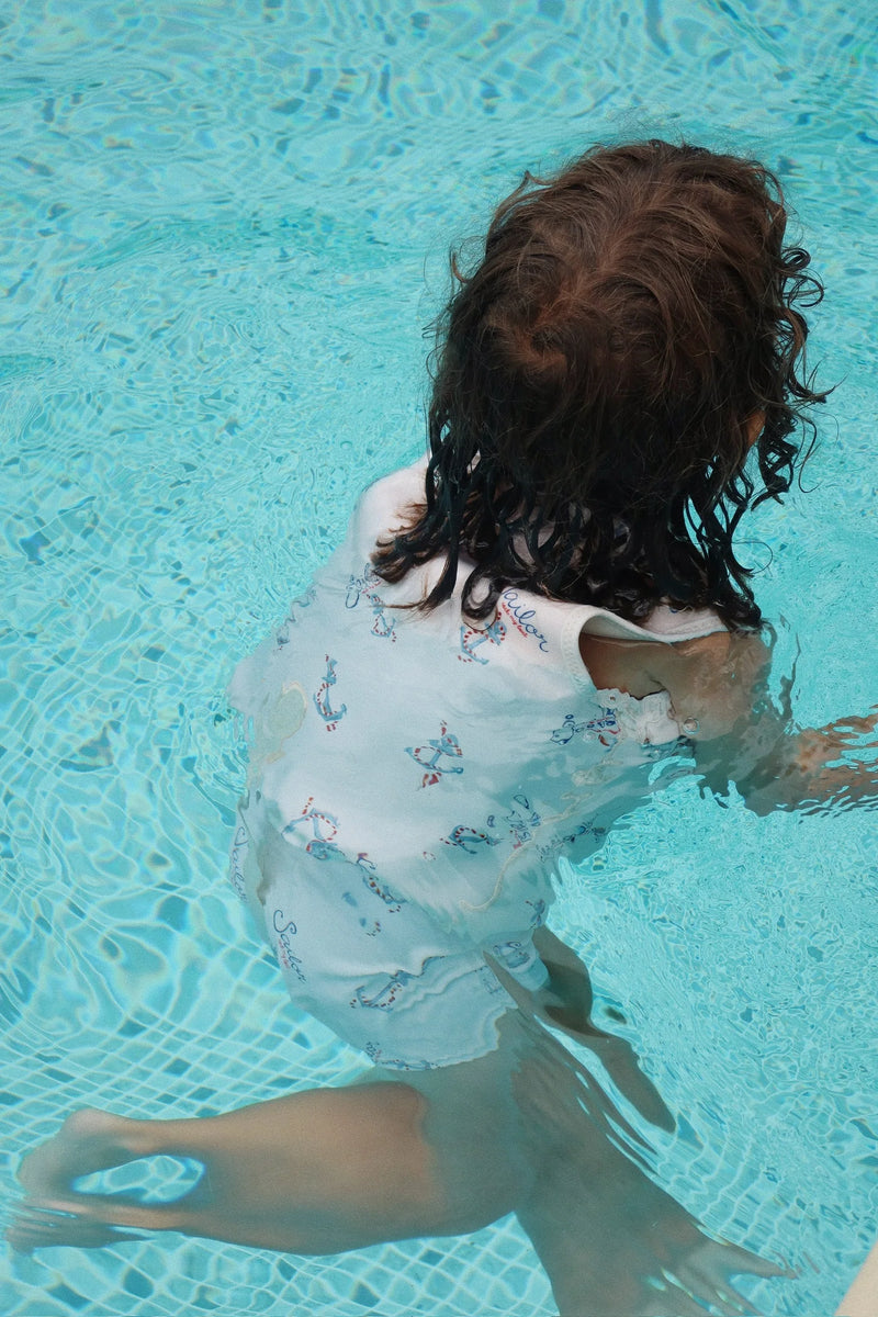 Konges Sloejd ELLIS SWIM VEST Rock My Boat  - Swanky Boutique Malta 