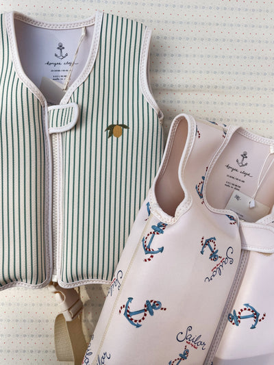 Konges Sloejd ELLIS SWIM VEST Rock My Boat  - Swanky Boutique Malta 