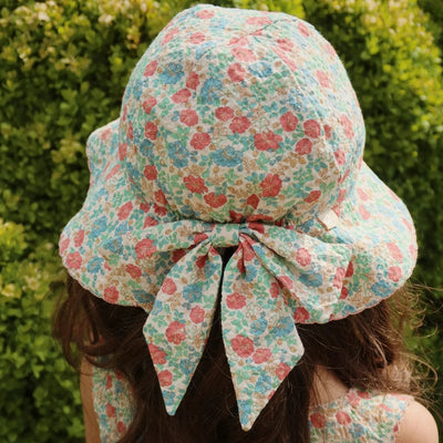 Konges Sloejd Elin Bow Sun Hat Gots SwankyBoutique Malta 