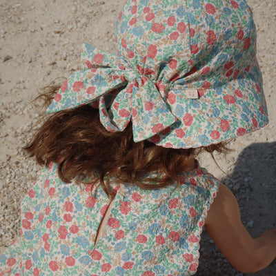 Konges Sloejd Elin Bow Sun Hat Gots SwankyBoutique Malta 