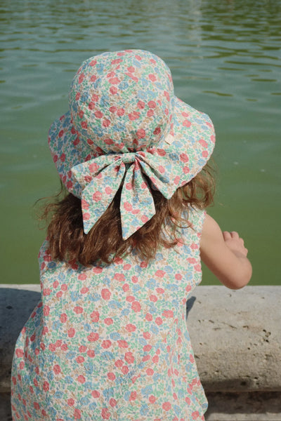 Konges Sloejd Elin Bow Sun Hat Gots SwankyBoutique Malta 