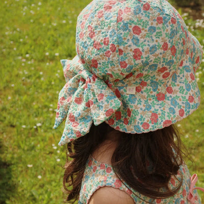 Konges Sloejd Elin Bow Sun Hat Gots SwankyBoutique Malta 