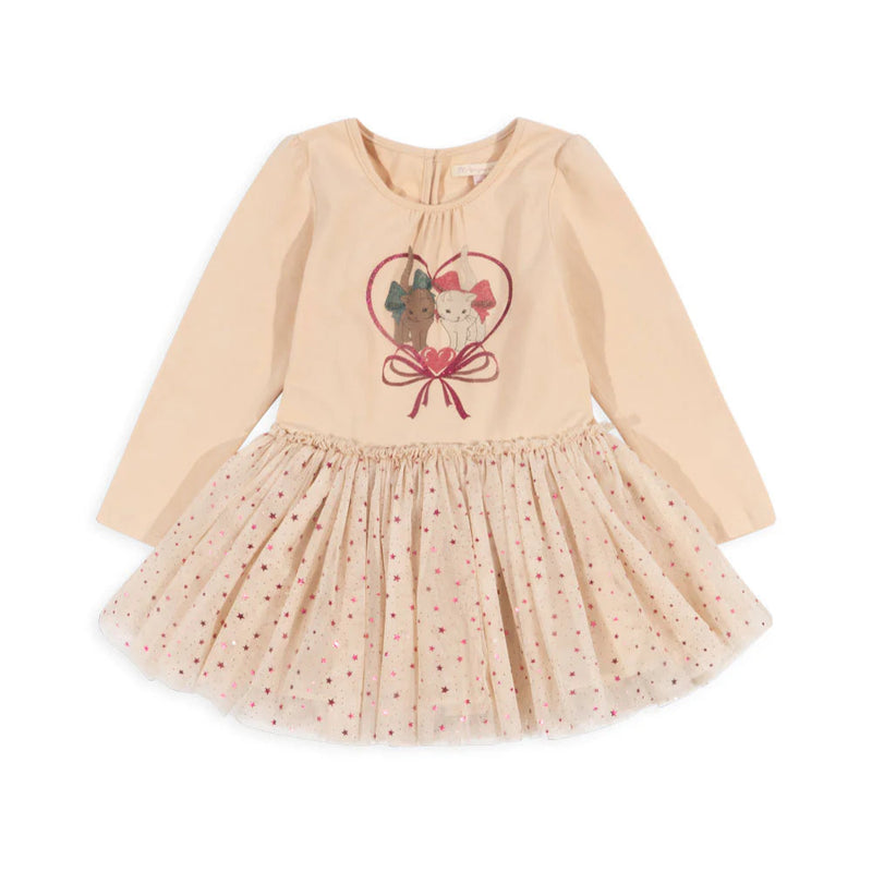 Konges Sloejd Fairy Ballerina Dress - Fairy Etoile Sangria - Swanky Boutique
