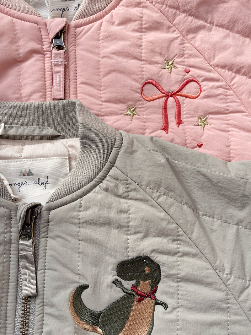 Juno Bomber Jacket - Mellow Rose Unicorns