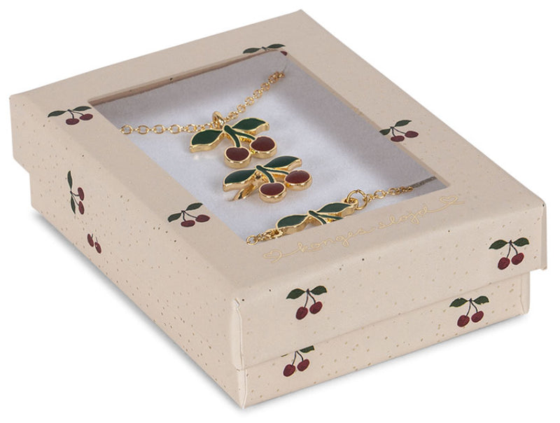 Konges Sloejd Jewelry Set - Cherry - Swanky Boutique