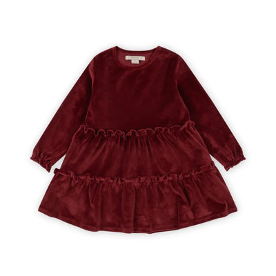 Konges Sloejd Jingle Dress Red Dahlia - Swanky Boutique