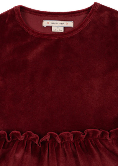 Konges Sloejd Jingle Dress Red Dahlia - Swanky Boutique