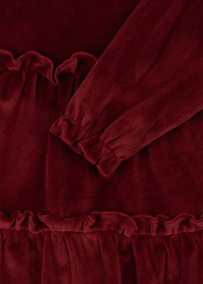 Konges Sloejd Jingle Dress Red Dahlia - Swanky Boutique