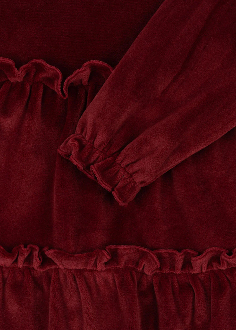 Konges Sloejd Jingle Dress Red Dahlia - Swanky Boutique