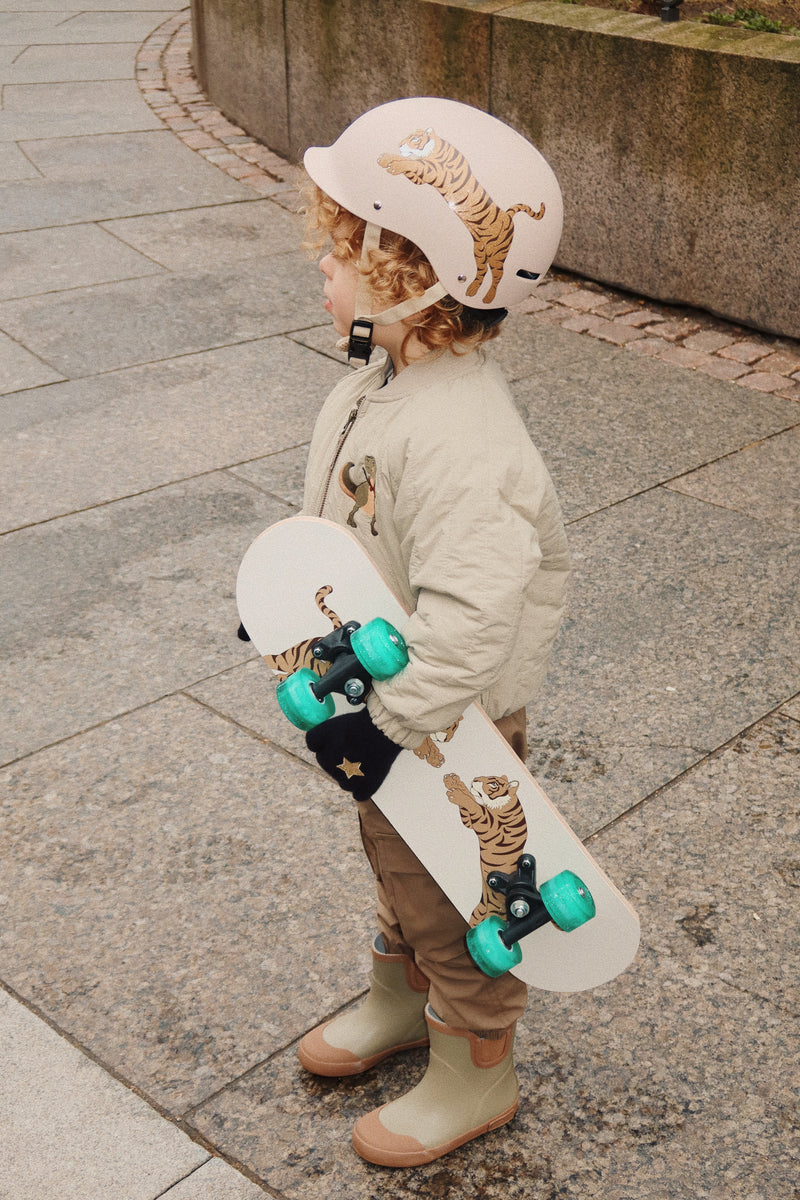 Juno Bomber Jacket - Laurel Oak Dinosaurs