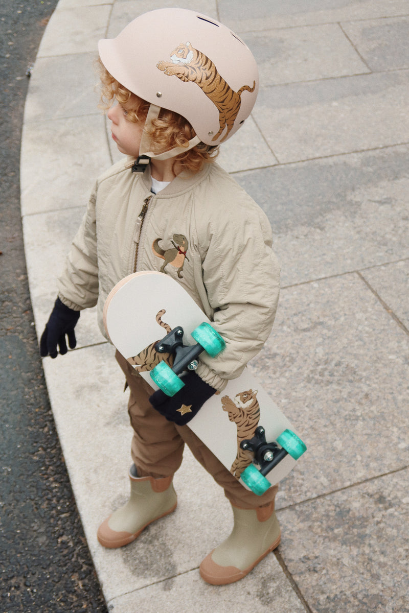 Juno Bomber Jacket - Laurel Oak Dinosaurs