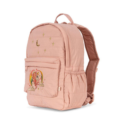 Konges Sloejd Juno Quilted Backpack Mellow Rose - Swanky Boutique