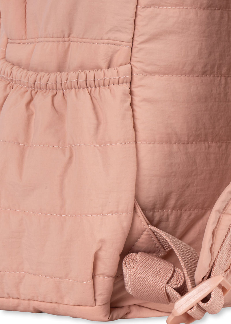 Konges Sloejd Juno Quilted Backpack Mellow Rose - Swanky Boutique