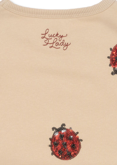 Konges Sloejd LOU LADYBUG GLITTER SWEATSHIRT OCS - Swanky Boutique