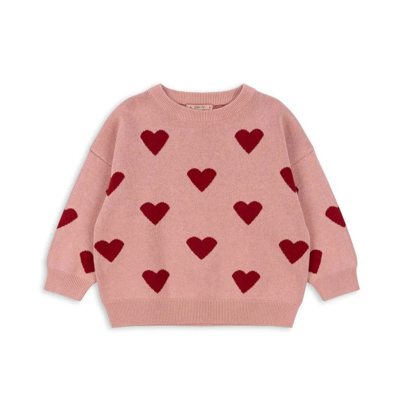 Konges Sloejd Lapis Knit Blouse Mellow Rose - Swanky Boutique