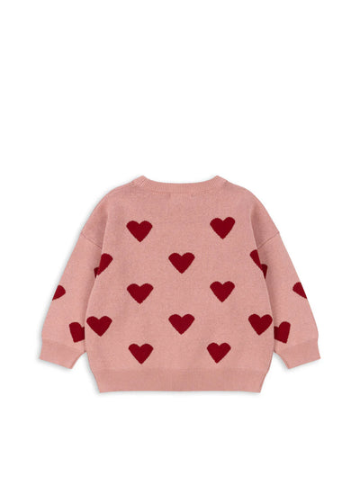 Konges Sloejd Lapis Knit Blouse Mellow Rose - Swanky Boutique