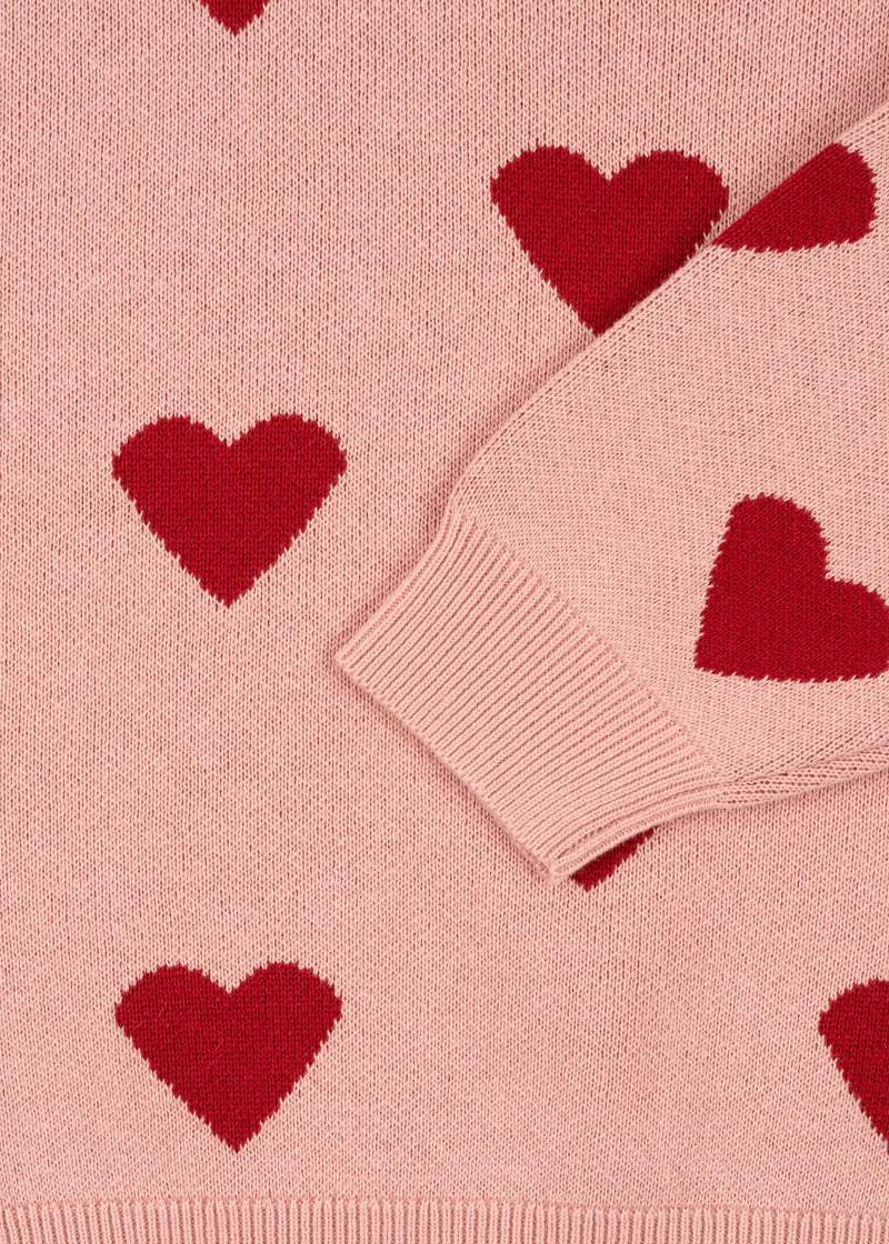 Konges Sloejd Lapis Knit Blouse Mellow Rose - Swanky Boutique