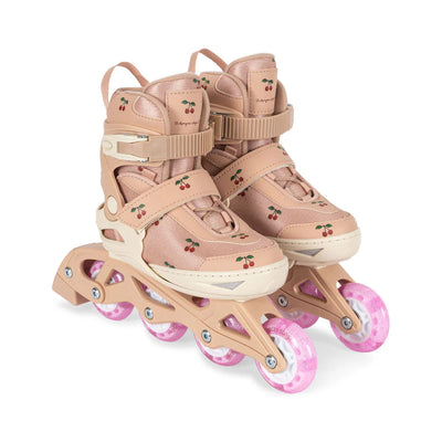Konges Sloejd Light Up Roller Skates Cherry Blush - Swanky Boutique