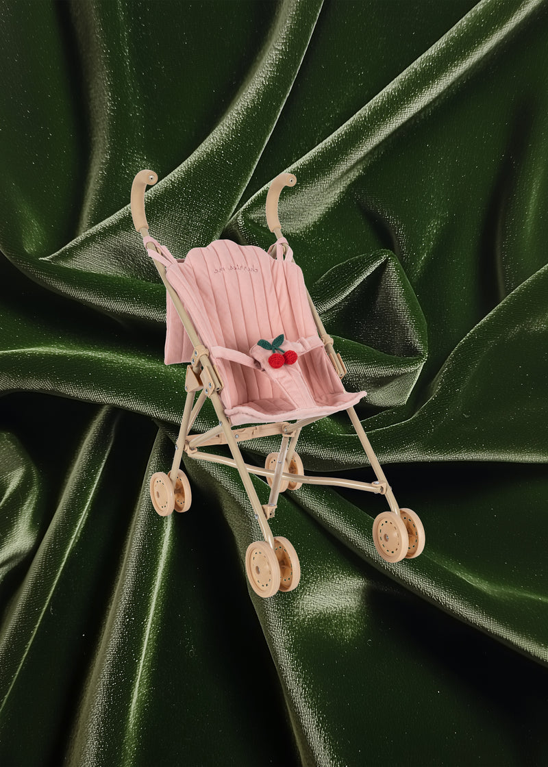 Konges Sloejd Lulu Doll Stroller Cherry - Swanky Boutique 