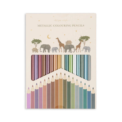 Konges Sloejd Metallic Colouring Pencils - Swanky Boutique