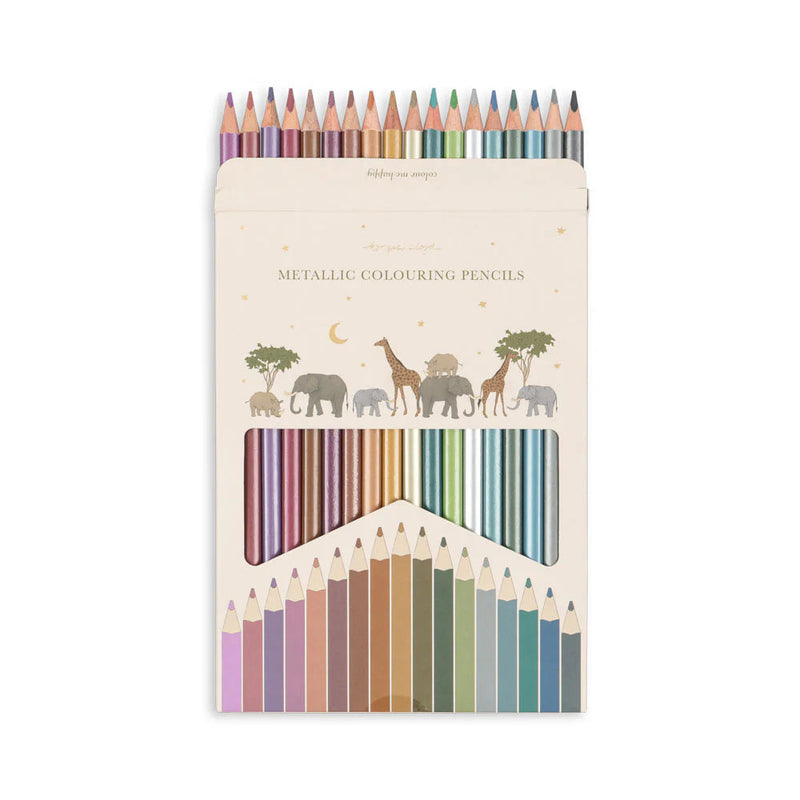 Konges Sloejd Metallic Colouring Pencils - Swanky Boutique