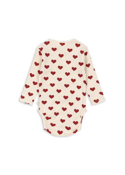 Konges Sloejd Minnie Newborn Body Amour Rouge-Swanky Boutique
