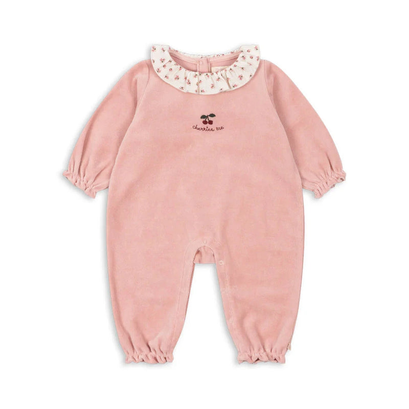 Konges Sloejd Onesie Miffa Frill - Mellow Rose - Swanky Boutique
