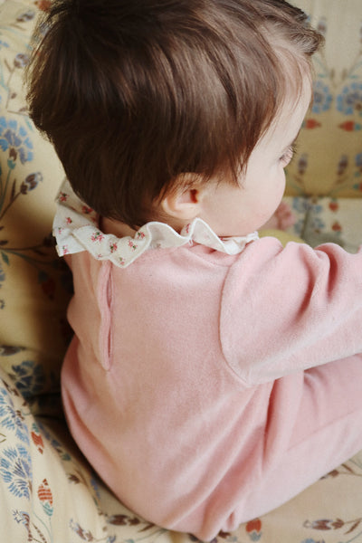 Konges Sloejd Onesie Miffa Frill - Mellow Rose - Swanky Boutique