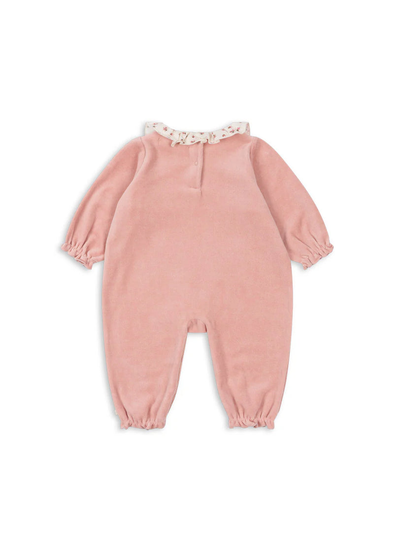 Konges Sloejd Onesie Miffa Frill - Mellow Rose - Swanky Boutique