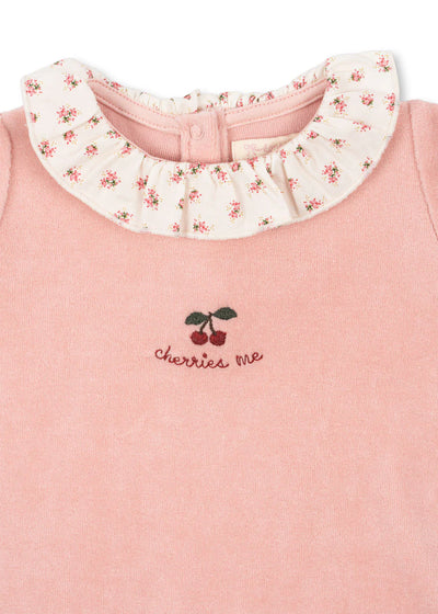 Konges Sloejd Onesie Miffa Frill - Mellow Rose - Swanky Boutique