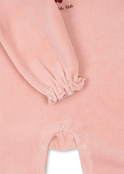 Konges Sloejd Onesie Miffa Frill - Mellow Rose - Swanky Boutique