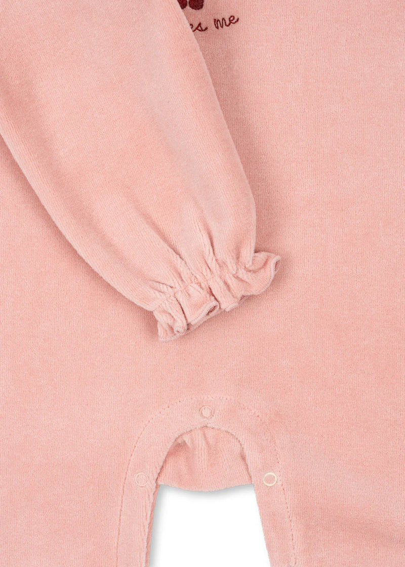 Konges Sloejd Onesie Miffa Frill - Mellow Rose - Swanky Boutique