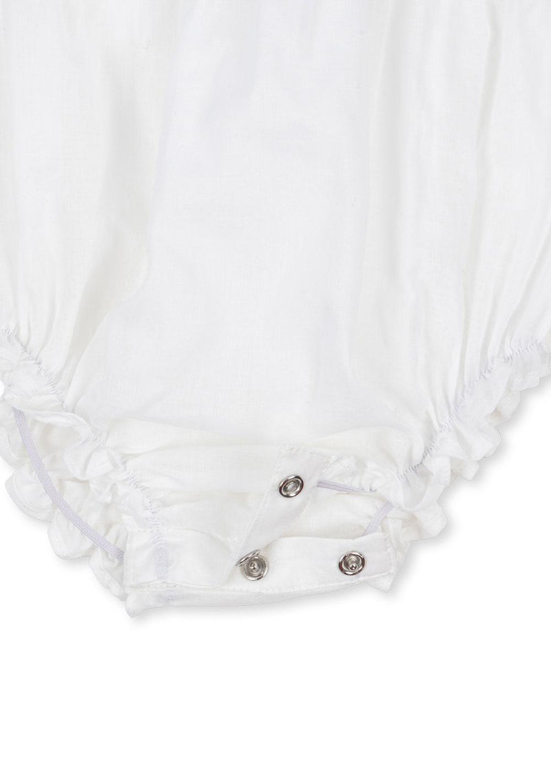Konges Sloejd Orchid Baby Romper White Lace - Swanky Boutique Malta 