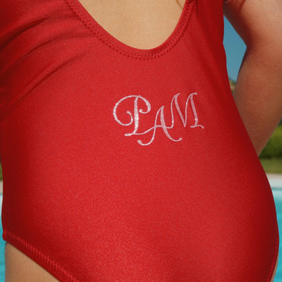 Konges Sloejd Pam Swimsuit Fiery Red - Swanky Boutique Malta 