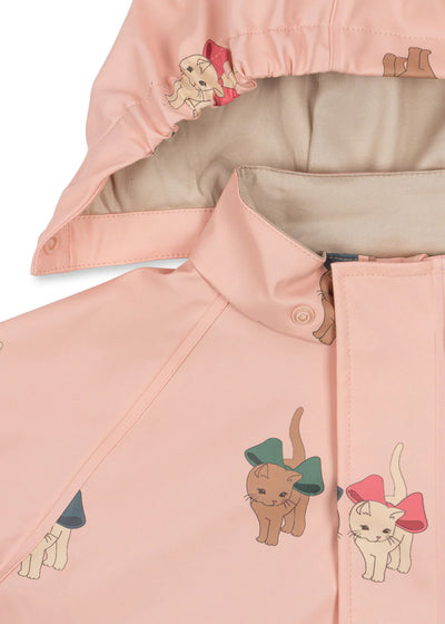 Konges Sloejd RAINY PALME SET GIRL Bow Kitty Pink - Swanky Boutique