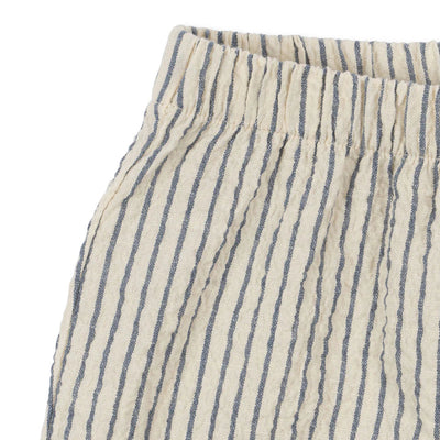 Konges Sloejd- Shorts, Elliot Stripe Blue- Swanky Boutique Malta
