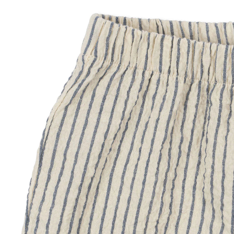 Konges Sloejd- Shorts, Elliot Stripe Blue- Swanky Boutique Malta