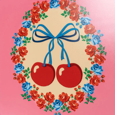 Konges Sloejd- Suitcase- Cherry Bow -Swanky Boutique Malta