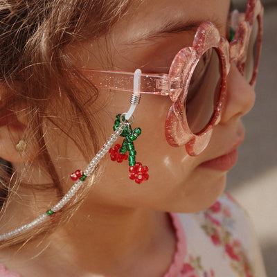Konges Sloejd Sunglasses Bead Chain Cherry Swanky Boutique Malta