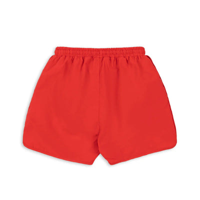 Konges Sloejd Swim Shorts Mitch Fiery Red - Swsanky Boutique Malta 