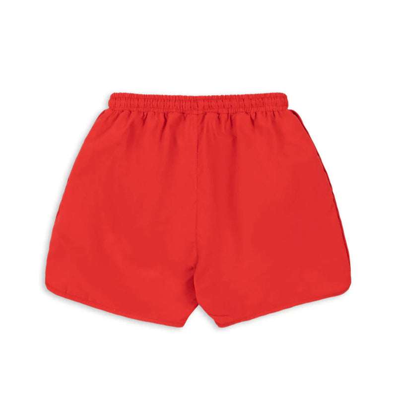 Konges Sloejd Swim Shorts Mitch Fiery Red - Swsanky Boutique Malta 