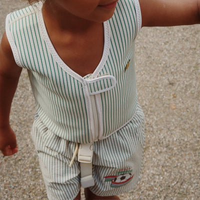 Konges Sloejd Swim Shorts  Seer Ansou  Tea Stripe Swanky Boutique Malta