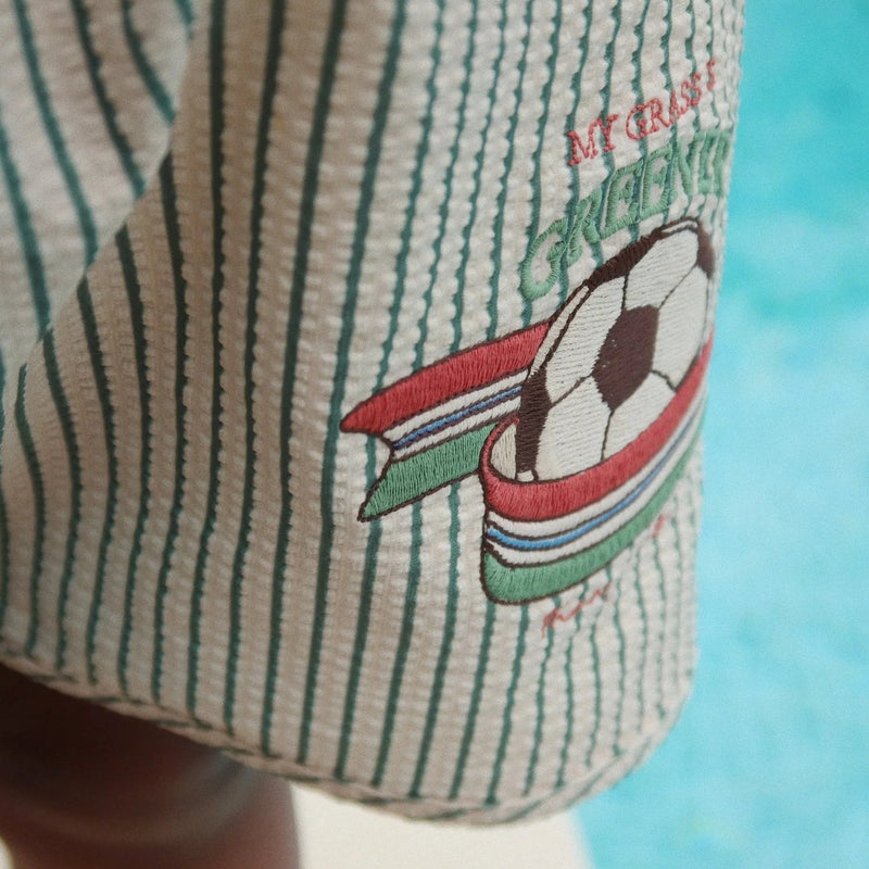 Konges Sloejd Swim Shorts  Seer Ansou  Tea Stripe Swanky Boutique Malta