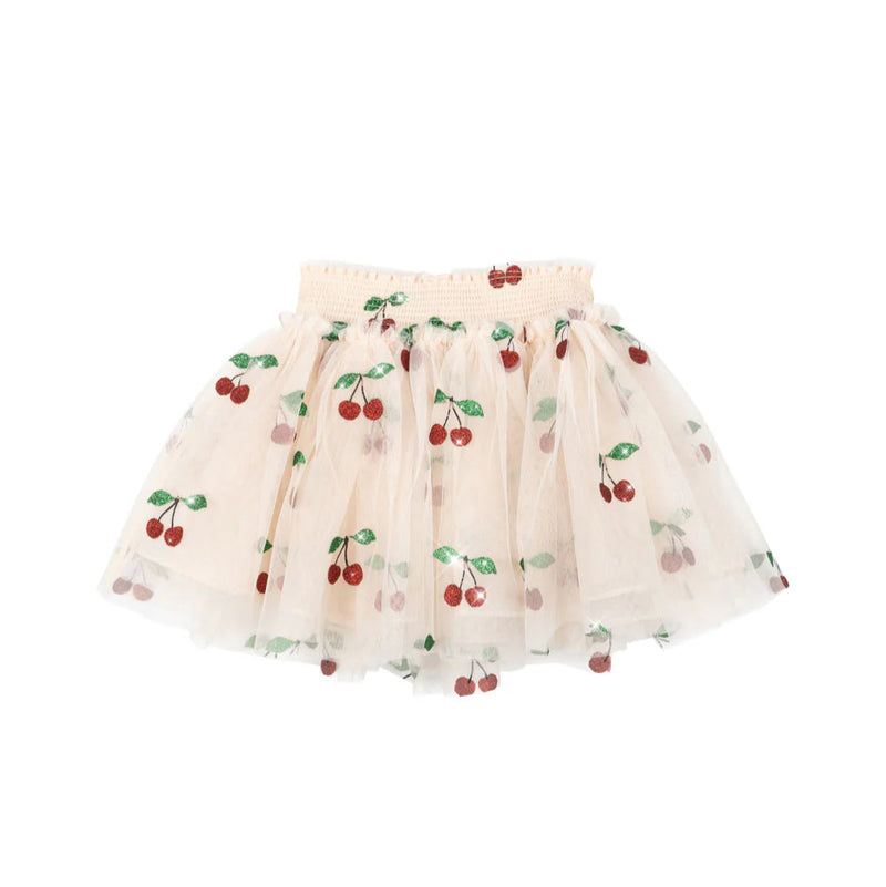Konges Sloejd- Tullie Skirt- Ma Grande Cerise Glitter- Swanky Boutique Malta