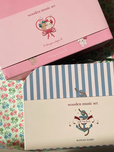 Konges Sloejd Wooden Music Set FSC Dot Sailor - Swanky Boutique 