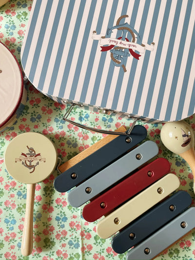 Konges Sloejd Wooden Music Set FSC Dot Sailor - Swanky Boutique 