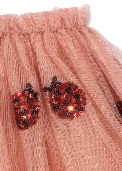 Konges Sloejd YVONNE LADYBUG SKIRT Ladybug Sequin - Swanky Boutique